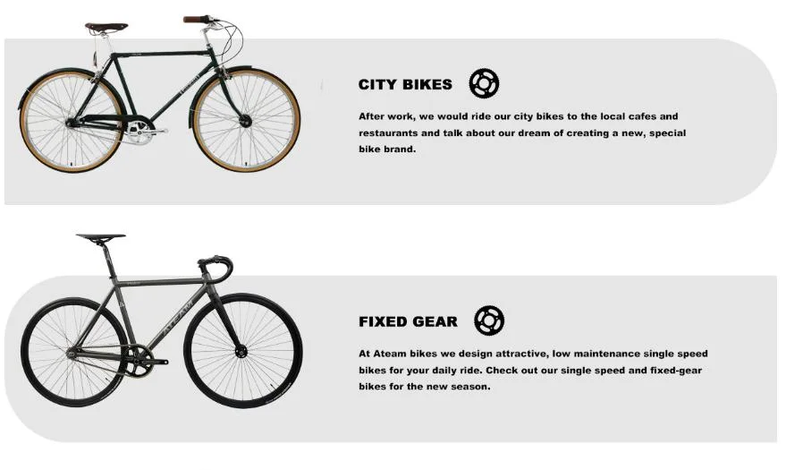 Fixie Bike Messenger -Green Cheap Single Speed Fixed Gear Bikes